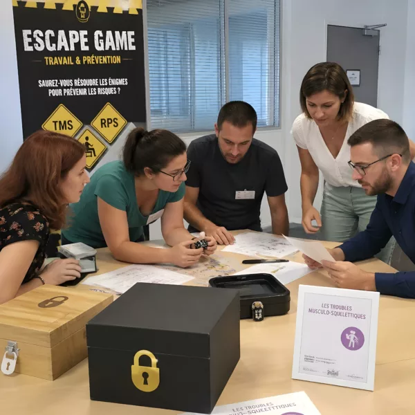 escape game illustration